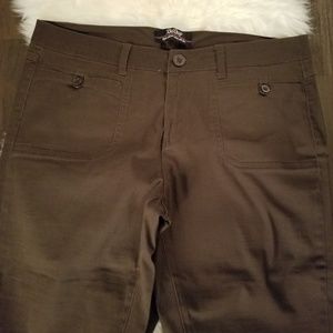 BeBop Womens Boot Cut Khaki Pants NWOT | Brown